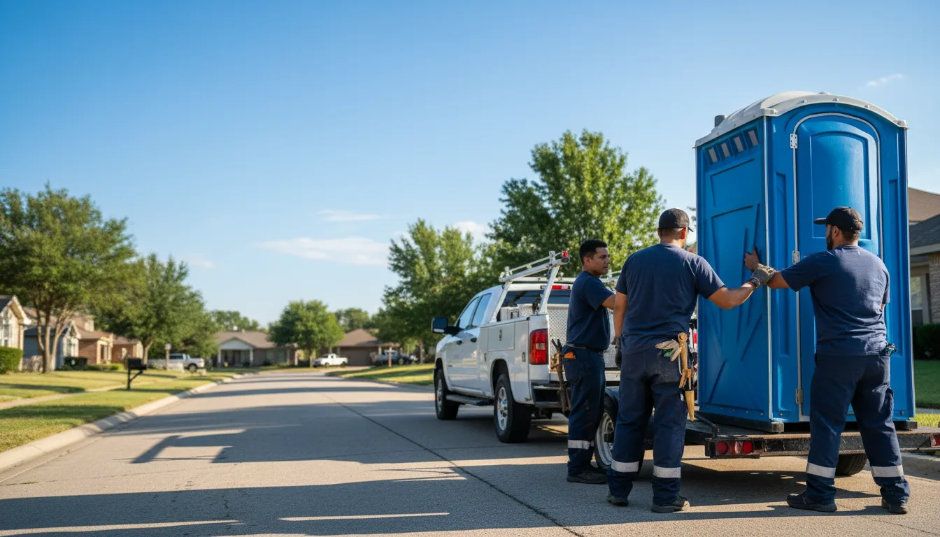 Portable Toilet Rental in Mineral, IL near me